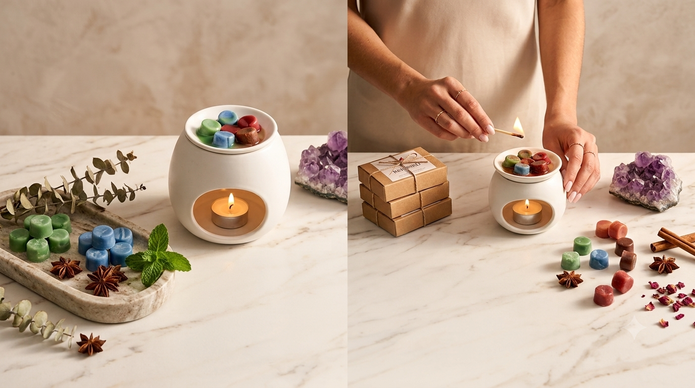 Fragmentos de Aura: El Arte de Pausar a Través de los Wax Melts