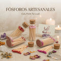 Fósforos artesanales Rosas